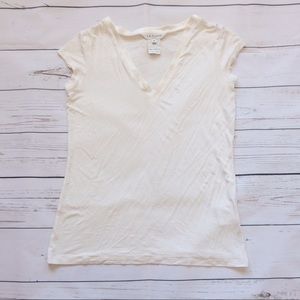 FINAL SALE LK Bennett Vneck Top Size Small